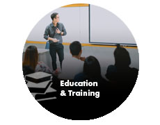 Education & Training. Link to video playlist.